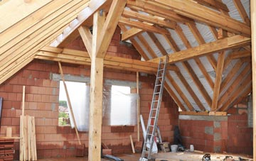 Bucket Corner attic trusses