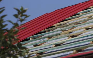 Bucket Corner corrugated roofing costs