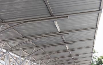 installing Bucket Corner metal roofing