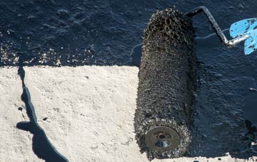 Bucket Corner liquid sealant waterproofing